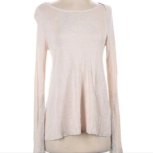 White House black market light pink sweater